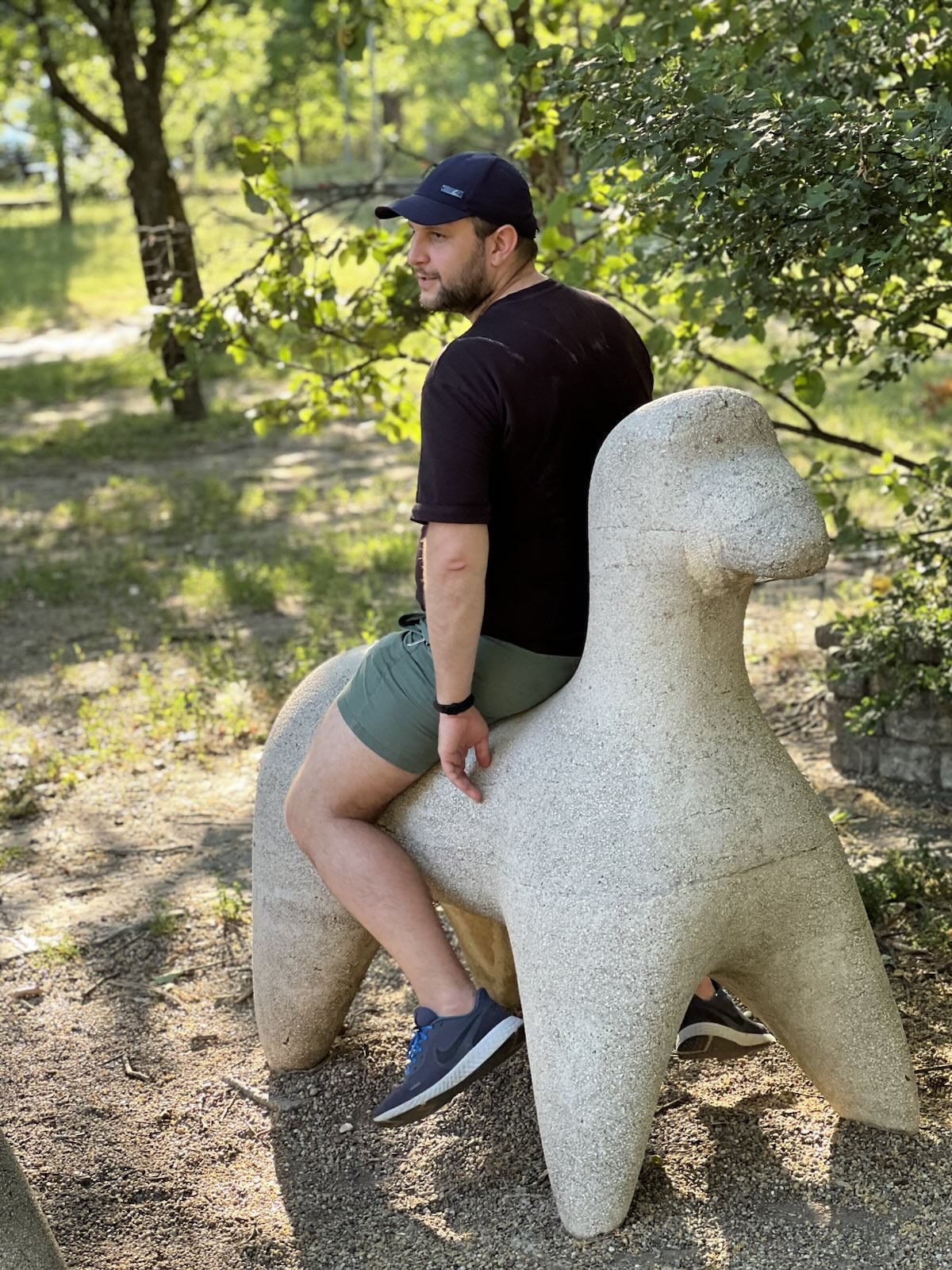 Juraj on a horse